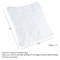 Hastings Home Hastings Home 22-Inch Square Faux Fur Pillow, White 365210VCR - alternate 3